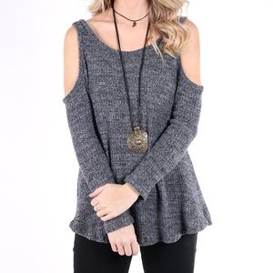Cold shoulder top